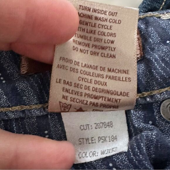 Paige Jeans Peg Skinny Jeans Size 27 - Picture 12 of 13